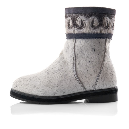 Унты женские из камуса лошади "Орнамент" 